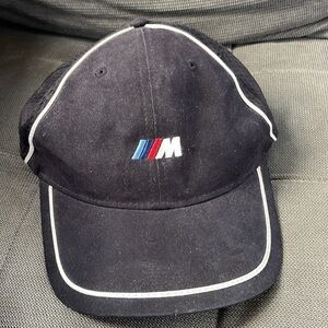 🇪🇸🐠BMW Lifestyle Baseball hat cap 6 panel black white adjustable back